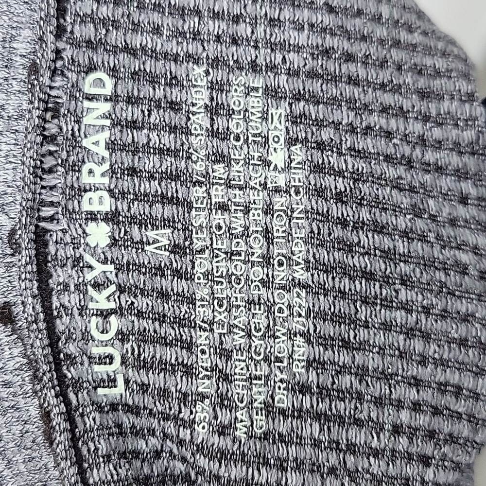 Lucky Brand Girlshorts Striped - Pink and Gray - Picture 6 of 6